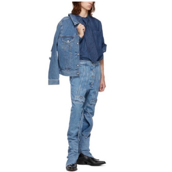 Diesel Red Tag Blue Shayne Oliver Edition Jacket Pocket Jeans In Indi Indigo 24 - Picture 3 of 14